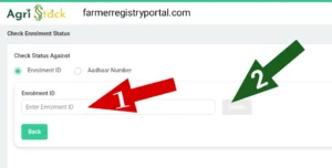 Farmer registration status 